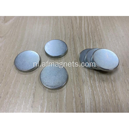 Neodymium magneten met zinkcoating